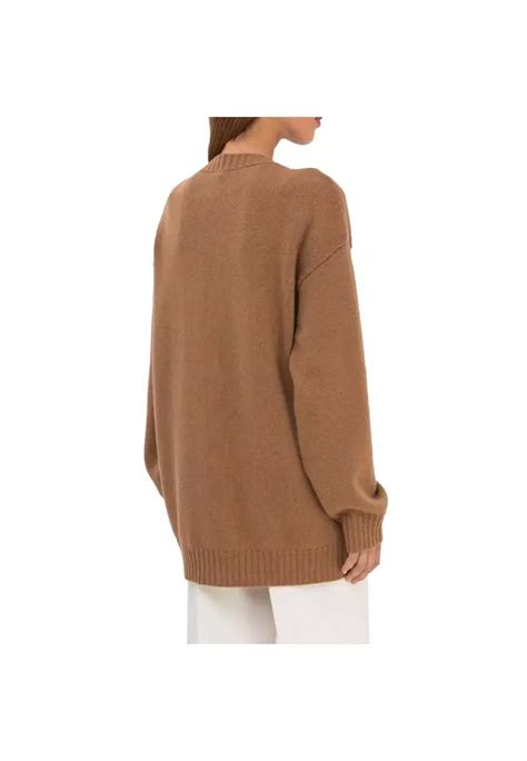 fendi brown cardigan|Fendi cashmere cardigan.